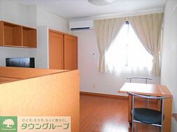 つくばエクスプレス 柏の葉キャンパス駅 徒歩18分の賃貸アパート 1階1Kのリビング/ダイニング