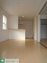 ウィステリア　シャトー 2階1LDKのリビング/ダイニング