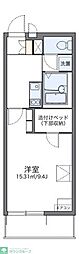レオパレスルーチェ4 1Kの間取図画像