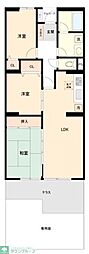 ライオンズマンション取手第2 3LDKの間取図画像