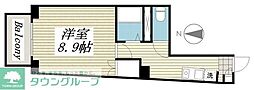 SAビル 1DKの間取図画像