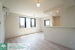 小田急小田原線 千歳船橋駅 徒歩8分の賃貸マンション 2階2SLDKのリビング/ダイニング