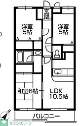 間取図画像 3LDK