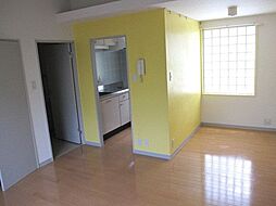 JR南武線 稲田堤駅 徒歩1分の賃貸マンション 2階ワンルームのリビング/ダイニング