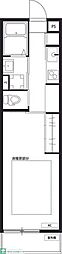 リブリ・ADハウス 1階1Kの間取り