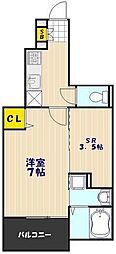 間取図画像 1SK