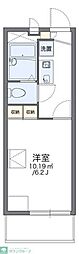 レオパレスSKK・マンション4 1Kの間取図画像