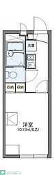 レオパレスMakearrow 1Kの間取図画像
