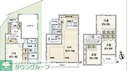 小菅2丁目戸建 1階4LDKの間取り