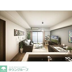 ラグゼナ平井サウス 4階1LDKのリビング/ダイニング