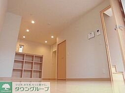 北総鉄道 新柴又駅 徒歩7分の賃貸アパート 2階1LDKのリビング/ダイニング