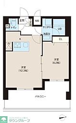 MAXIV八広 5階1LDKの間取り