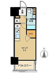 エスティメゾン大島 8階1Kの間取り