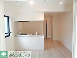 都営大江戸線 森下駅 徒歩6分の賃貸マンション 5階1LDKのリビング/ダイニング