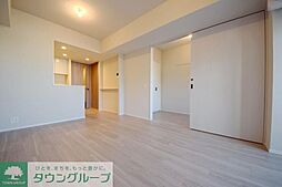 都営大江戸線 森下駅 徒歩8分の賃貸マンション 6階1LDKのリビング/ダイニング