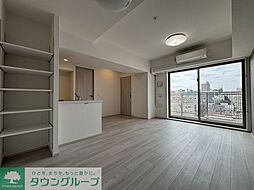 都営浅草線 押上駅 徒歩9分の賃貸マンション 6階2LDKのリビング/ダイニング