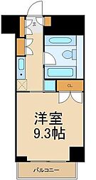 Ｎ35　ＥＡＳＴ 10階1Kの間取り