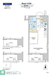 墨田区緑4丁目マンション 1LDKの間取図画像