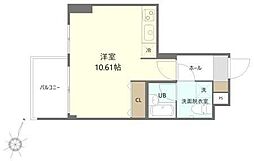 HOPECITY秋葉原 ワンルームの間取図画像