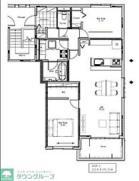 Ｌａ　ｖｉｅ　Ｒａｄｉｅｕｓｅ　ラ　ヴィ　ラディユズ 2階2LDKの間取り