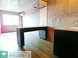 荻窪カフェレジデンス 404 4階ワンルームのリビング/ダイニング