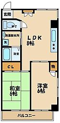 間取図画像 2DK