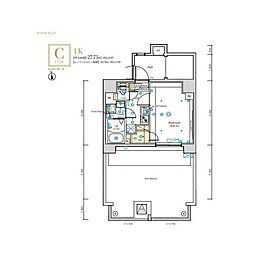 ＨＹ’ｓ立川(ハイズタチカワ) 14階1Kの間取り