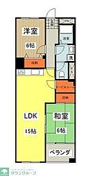 間取図画像 2SLDK