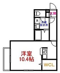 間取図画像 ワンルーム