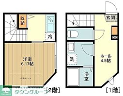 フルセイル豊田 1SKの間取図画像