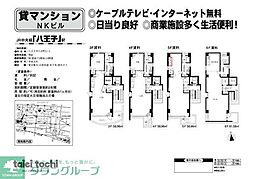 NKビル ワンルームの間取図画像