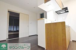 東武伊勢崎線 大袋駅 徒歩3分の賃貸アパート 4階1LDKのリビング/ダイニング