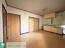 JR武蔵野線 三郷駅 徒歩12分の賃貸アパート 1階2DKのリビング/ダイニング