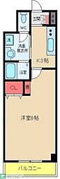 NK氷川マンション 1DKの間取図画像