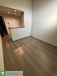 京王線 柴崎駅 徒歩18分の賃貸アパート 1階2LDKのリビング/ダイニング