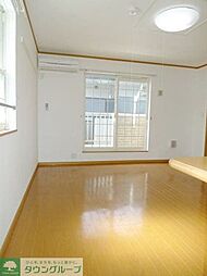 メロデイ−ア 201 2階ワンルームのリビング/ダイニング