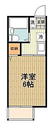 間取図画像 1K