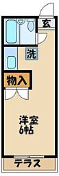 間取図画像 1K