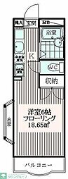 エトワール永山 1Kの間取図画像