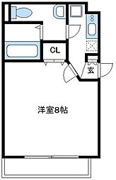 SENTIO橋本〜センティオ橋本〜 5階1Kの間取り