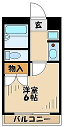 間取図画像 1K