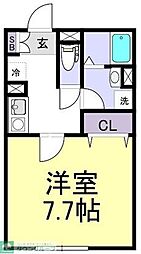間取図画像 1K