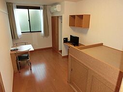 レオパレスクレストタウンＢ 203 2階1Kのリビング/ダイニング