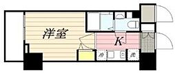 N-stageMisato 1Kの間取図画像