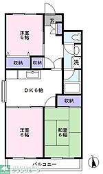 GROVE 3DKの間取図画像
