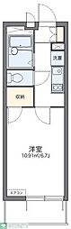 レオパレス新鎌ヶ谷KIYOTA 1Kの間取図画像