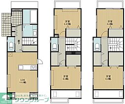 仮称）高坂2丁目貸家 1階4LDKの間取り
