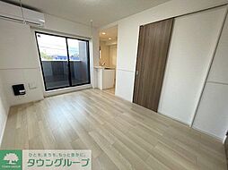 東武東上線 坂戸駅 徒歩22分の賃貸アパート 2階1LDKのリビング/ダイニング