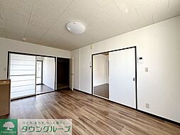 東武東上線 若葉駅 徒歩15分の賃貸アパート 1階3DKのリビング/ダイニング