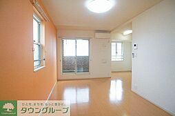 東武越生線 武州唐沢駅 徒歩7分の賃貸アパート 2階1LDKのリビング/ダイニング